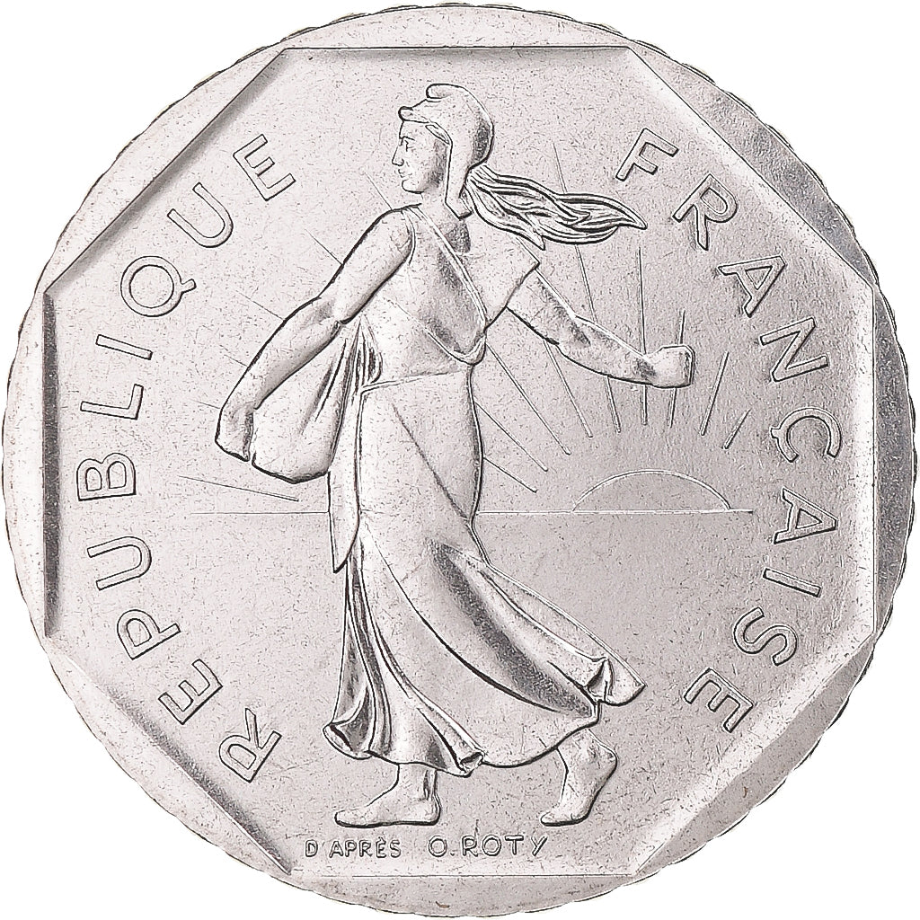 Münze, Frankreich, Semeuse, 2 Francs, 1980, Paris, STGL, Nickel, KM:942.1