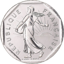 Moneta, Francia, Semeuse, 2 Francs, 2000, Paris, BU, FDC, Nichel, KM:942.1
