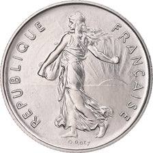 Monnaie, France, Semeuse, 5 Francs, 1980, Paris, FDC, Nickel Clad Copper-Nickel