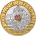Moeda, França, Mont Saint Michel, 20 Francs, 2000, Paris, BU, MS(65-70)