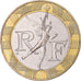 Coin, France, Génie, 10 Francs, 2001, Paris, BU, MS(65-70), Aluminum-Bronze