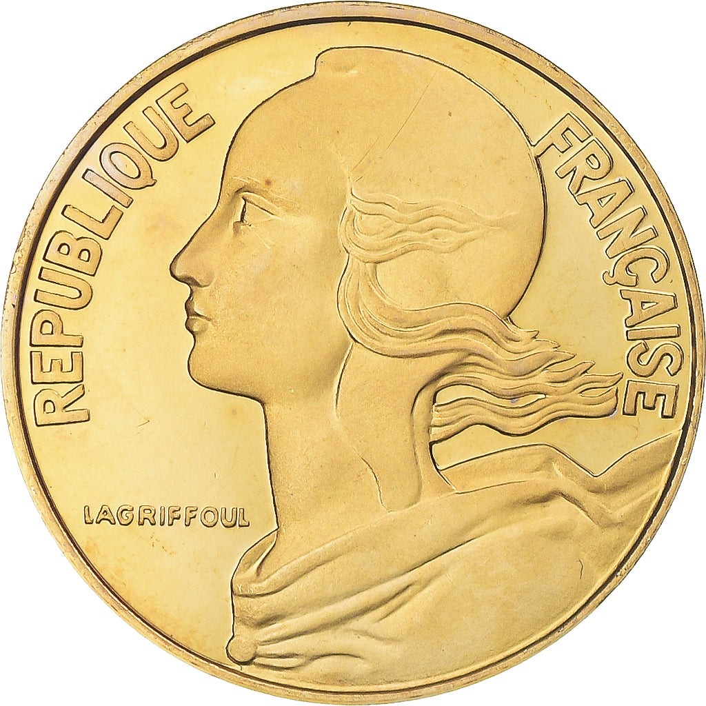 Münze, Frankreich, Marianne, 20 Centimes, 1991, Paris, BE, STGL