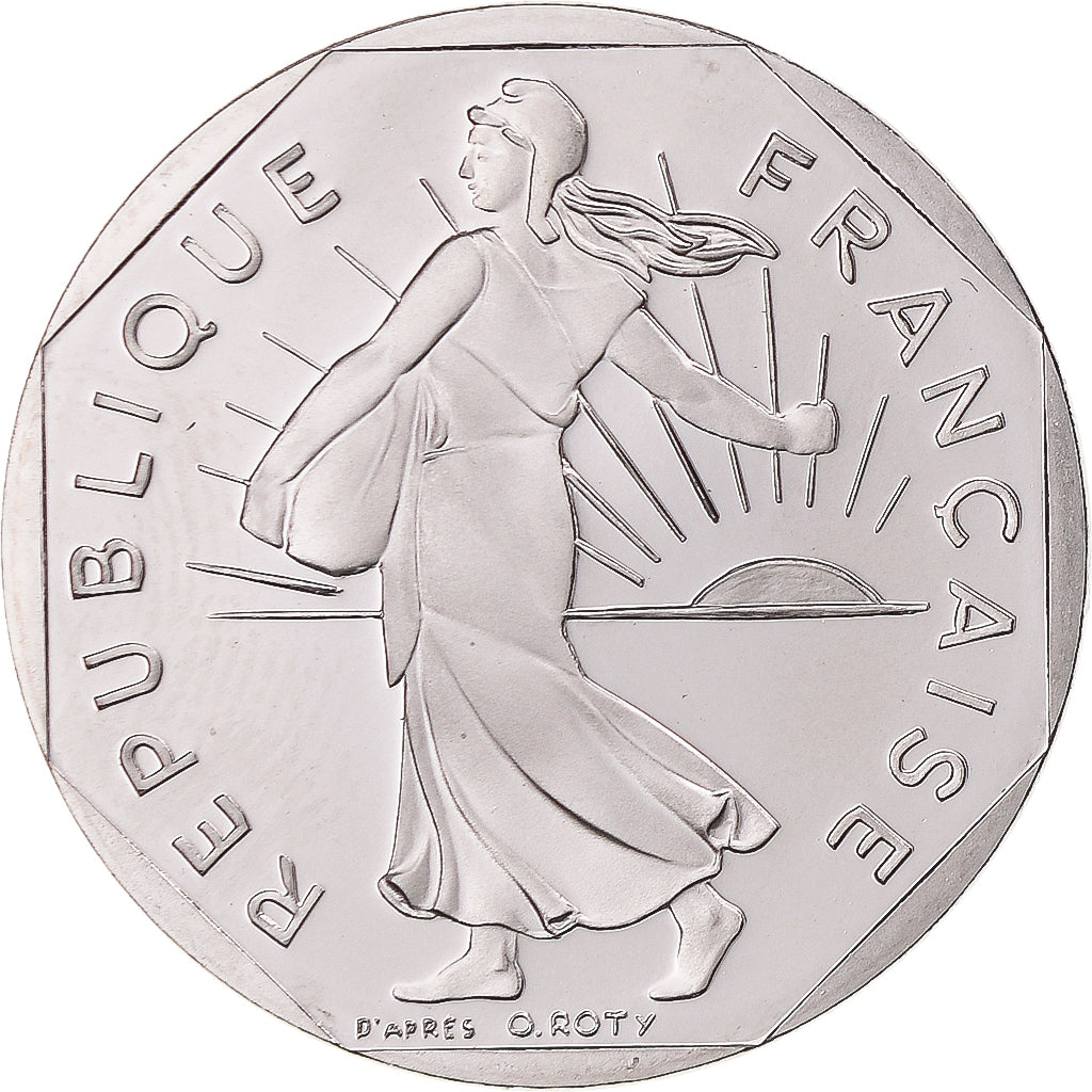 Coin, France, Semeuse, 2 Francs, 1991, Paris, BE, MS(65-70), Nickel, KM:942.2