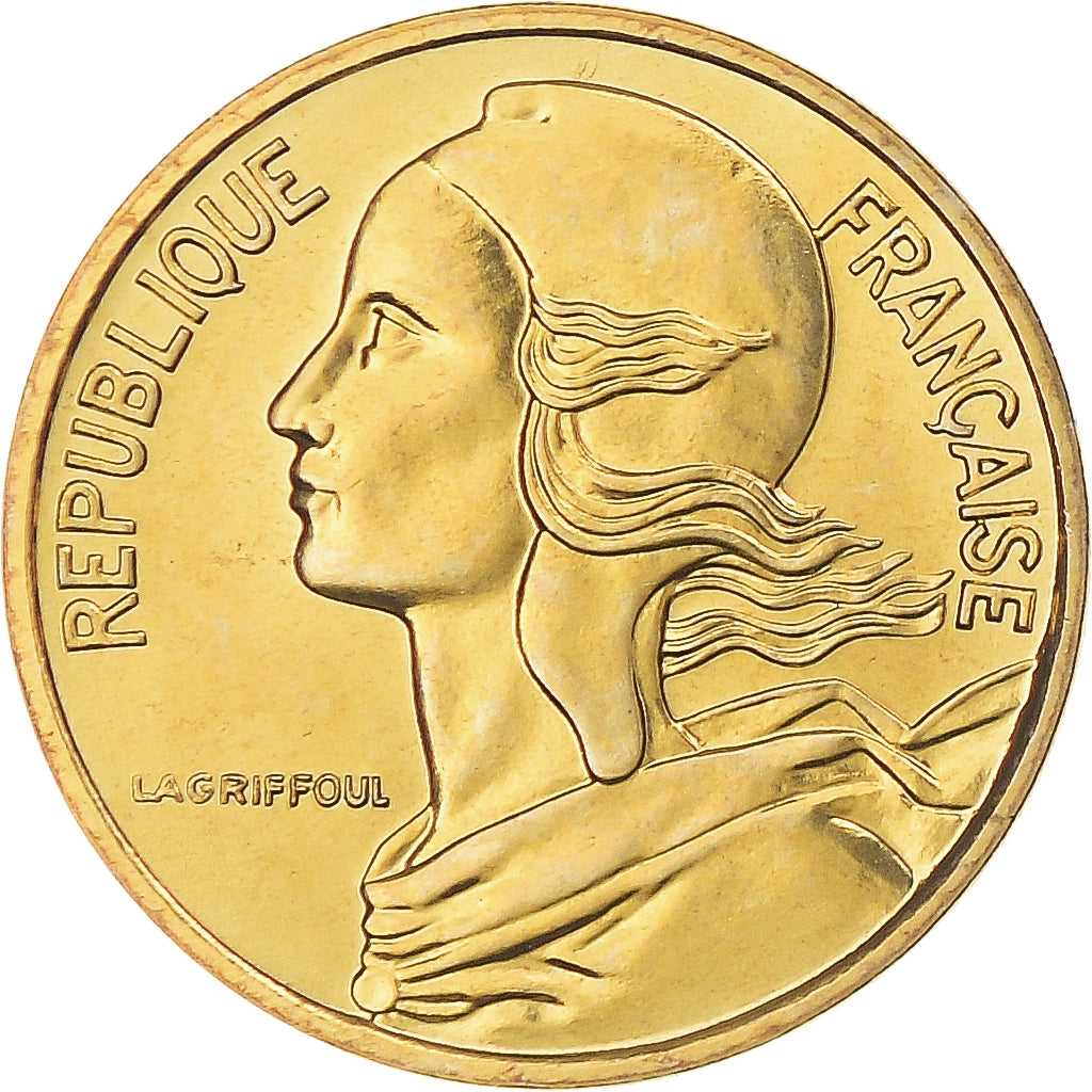 Moneta, Francia, Marianne, 5 Centimes, 1985, Paris, FDC, Alluminio-bronzo