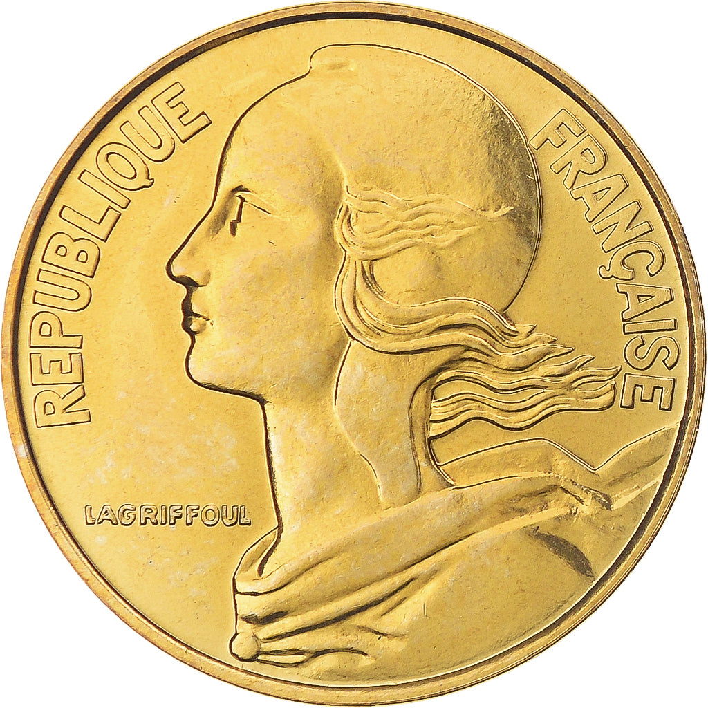 Münze, Frankreich, Marianne, 20 Centimes, 1985, Paris, STGL, Aluminum-Bronze
