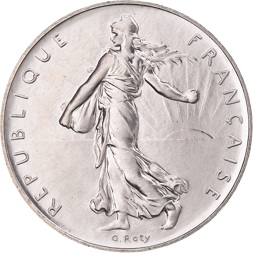 Coin, France, Semeuse, Franc, 1985, Paris, MS(65-70), Nickel, KM:925.1