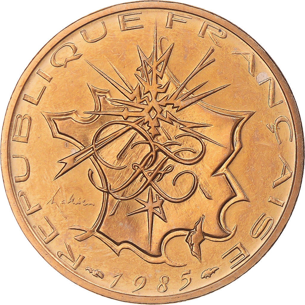 Coin, France, Mathieu, 10 Francs, 1985, Paris, Tranche B, MS(65-70)