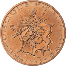 Coin, France, Mathieu, 10 Francs, 1983, Paris, Tranche A, MS(65-70)