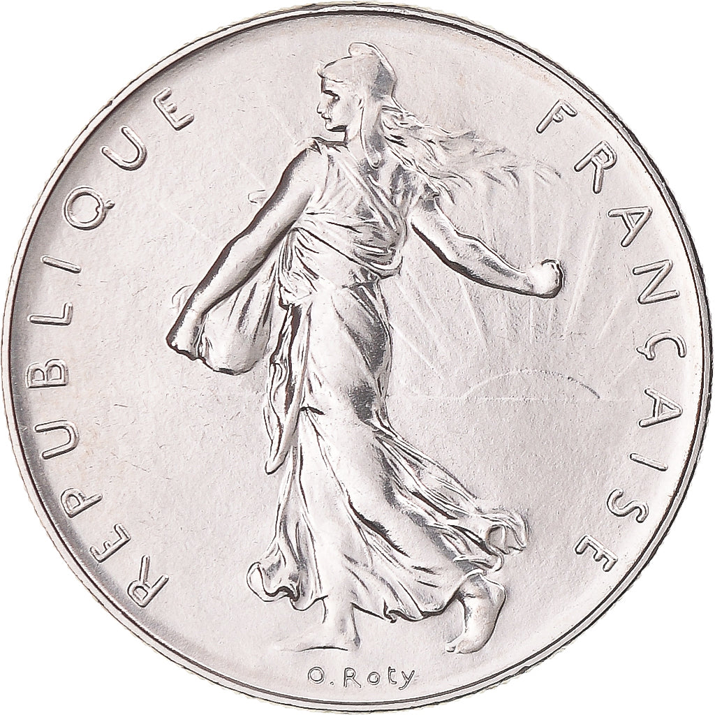 Moeda, França, Semeuse, Franc, 1979, Paris, MS(65-70), Níquel, KM:925.1