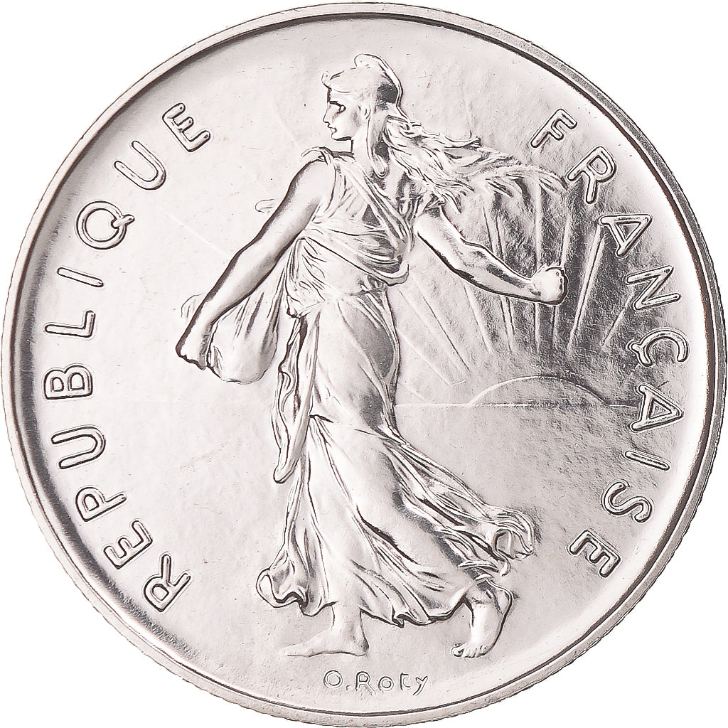 Coin, France, Semeuse, 5 Francs, 1979, Paris, MS(65-70), Nickel Clad