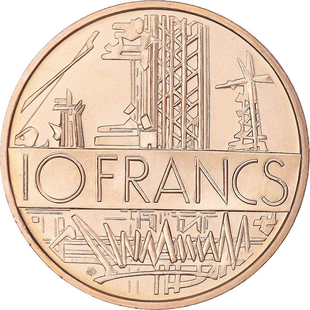 Coin, France, Mathieu, 10 Francs, 1979, Paris, Tranche A, MS(65-70)