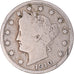 Münze, Vereinigte Staaten, Liberty Nickel, 5 Cents, 1910, U.S. Mint