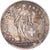 Coin, Switzerland, Franc, 1945, Bern, EF(40-45), Silver, KM:24