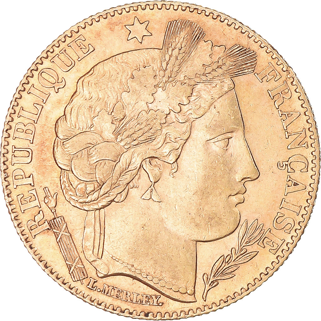 Munten, Frankrijk, Cérès, 10 Francs, 1899, Paris, ZF+, Goud, KM:830