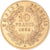 Moneda, Francia, Napoleon III, 10 Francs, 1865, Paris, MBC+, Oro, KM:800.1
