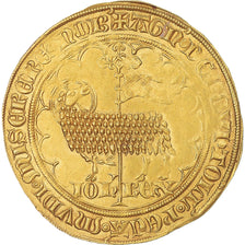 Monnaie, France, Jean II le Bon, Mouton d'or, 1350-1364, Flan large, TTB+, Or