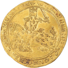 Moneta, Francia, Jean II le Bon, Franc à cheval, 1350-1364, BB+, Oro