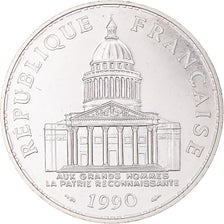 Coin, France, Panthéon, 100 Francs, 1990, Paris, MS(65-70), Silver, KM:951.1