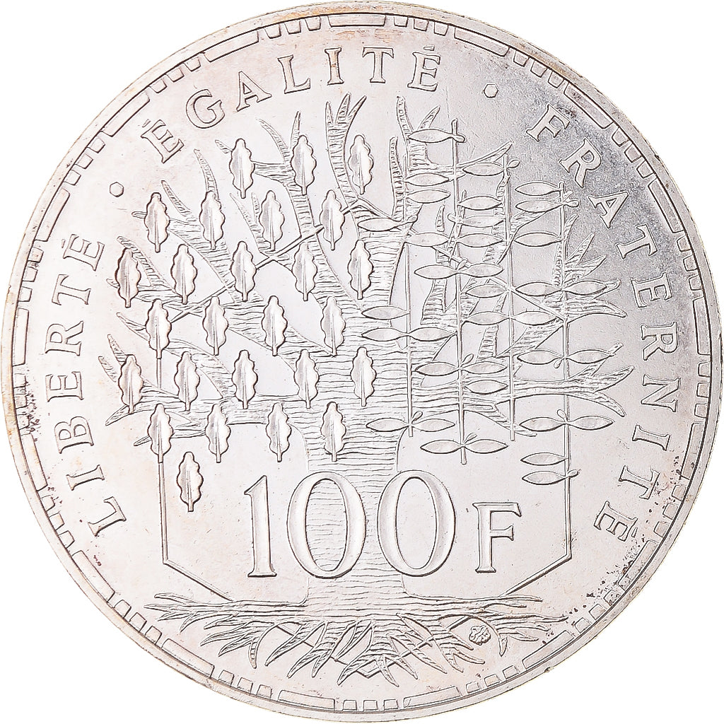 Monnaie, France, Panthéon, 100 Francs, 1990, Paris, FDC, Argent, Gadoury:898