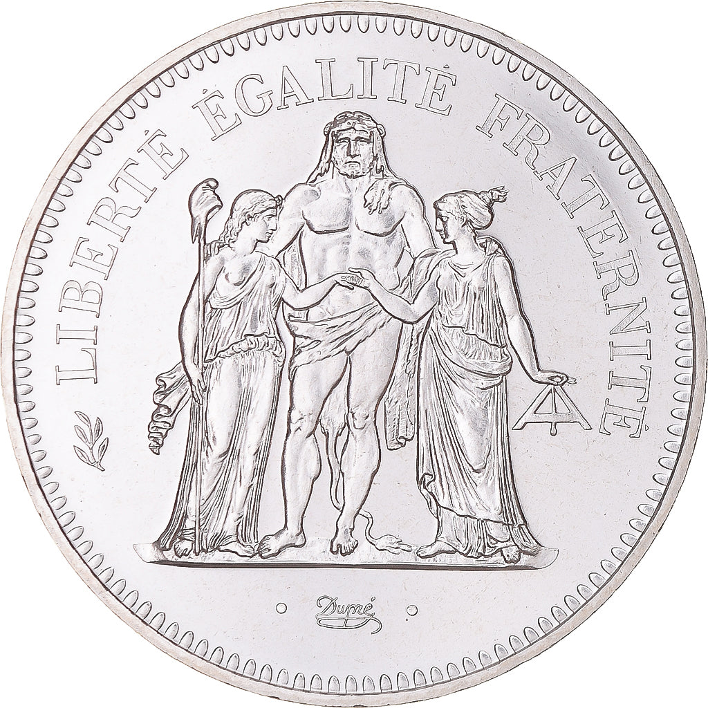 Coin, France, Hercule, 50 Francs, 1980, Paris, UNC, Silver, KM:941.1