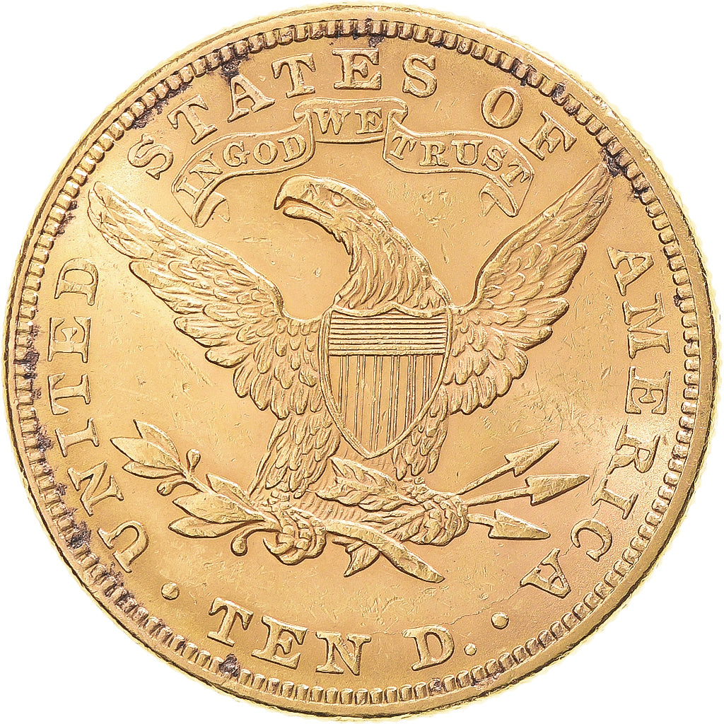 Moneta, Stati Uniti, Coronet Head, $10, Eagle, 1881, U.S. Mint, Philadelphia