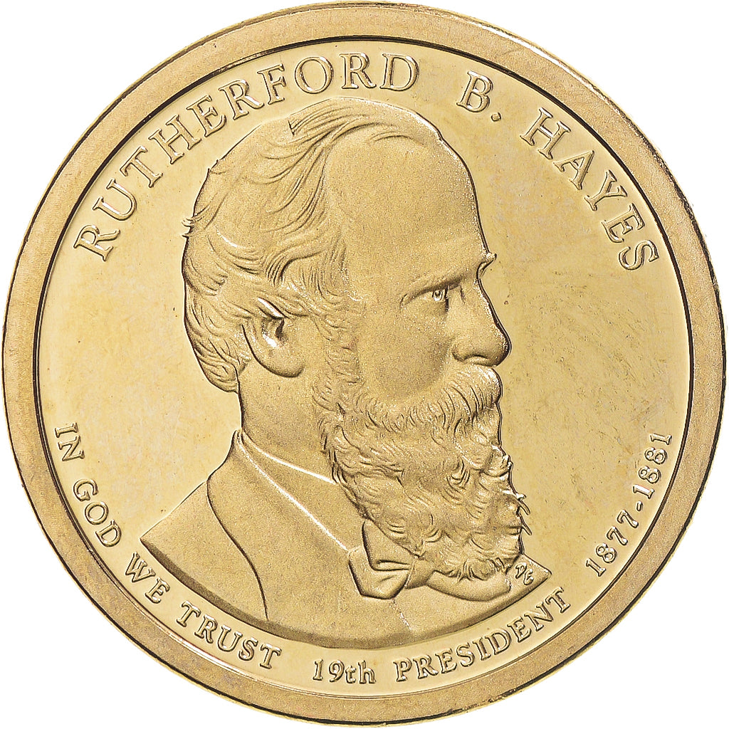 Moneda, Estados Unidos, Rutherford B. Hayes, Dollar, 2011, U.S. Mint, San