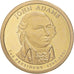 Moneda, Estados Unidos, John Adams, Dollar, 2007, U.S. Mint, San Francisco