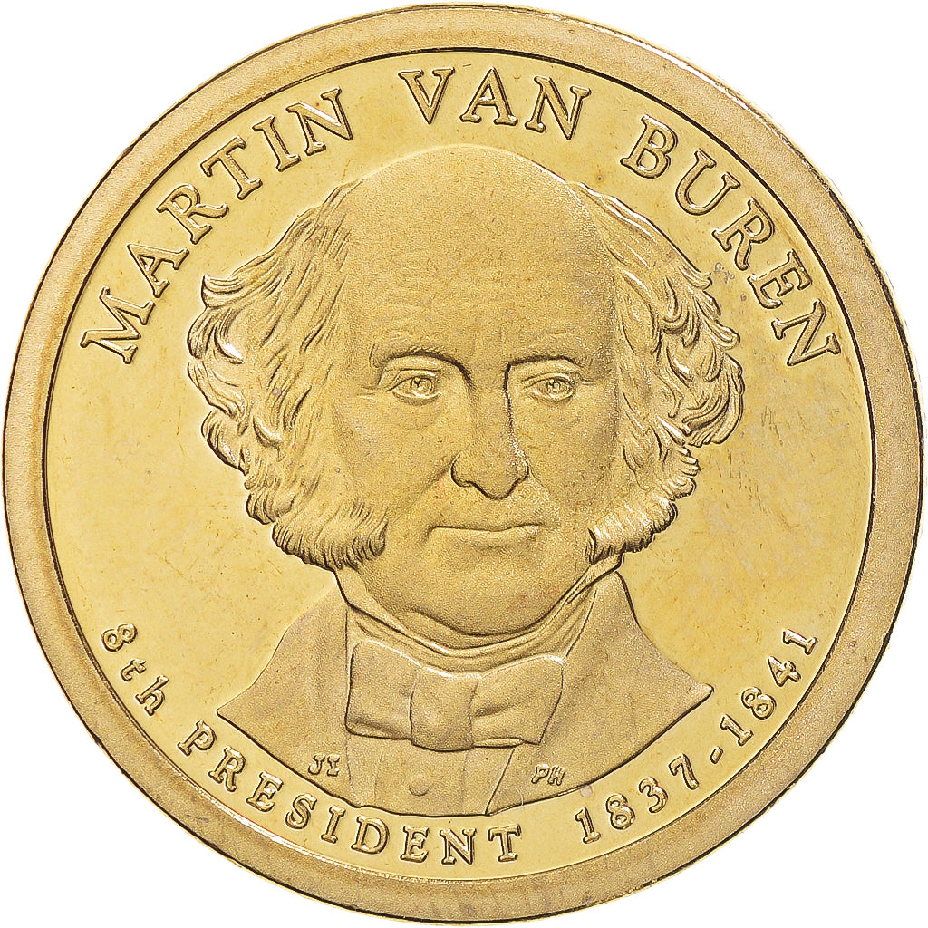 Munten, Verenigde Staten, Martin Van Buren, Dollar, 2008, U.S. Mint, San