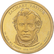 Coin, United States, Zachary Taylor, Dollar, 2009, U.S. Mint, San Francisco