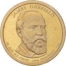 Coin, United States, James Garfield, Dollar, 2011, U.S. Mint, San Francisco