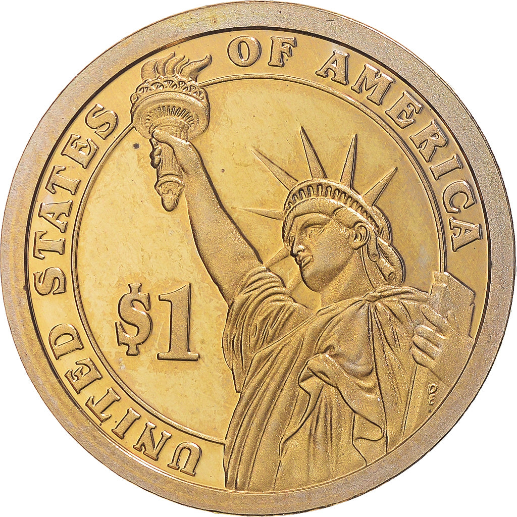 Coin, United States, James Garfield, Dollar, 2011, U.S. Mint, San Francisco