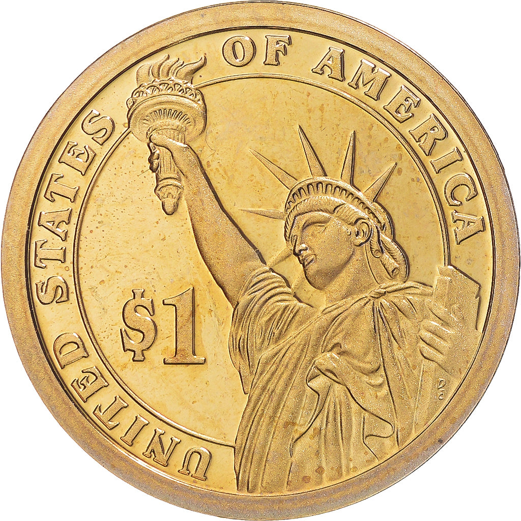 Monnaie, États-Unis, Millard Fillmore, Dollar, 2010, U.S. Mint, San Francisco