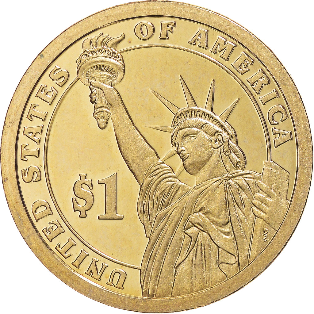 Coin, United States, Andrew Johnson, Dollar, 2011, U.S. Mint, San Francisco