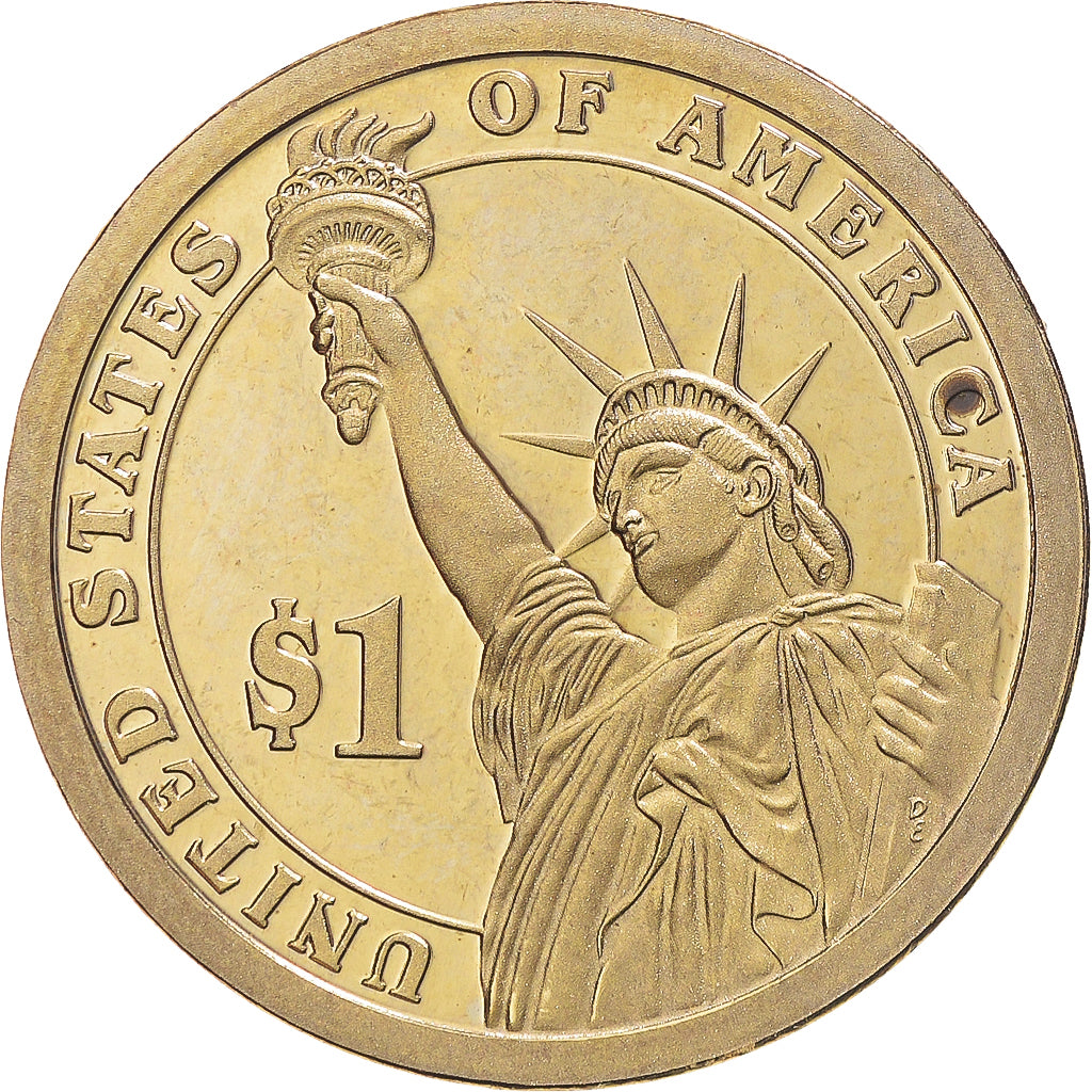 Coin, United States, James Buchanan, Dollar, 2010, U.S. Mint, San Francisco