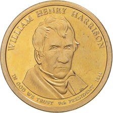 Moneta, USA, William Henry Harrison, Dollar, 2009, U.S. Mint, San Francisco