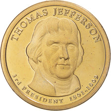 Moneda, Estados Unidos, Thomas Jefferson, Dollar, 2007, U.S. Mint, San