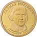 Moneda, Estados Unidos, Thomas Jefferson, Dollar, 2007, U.S. Mint, San
