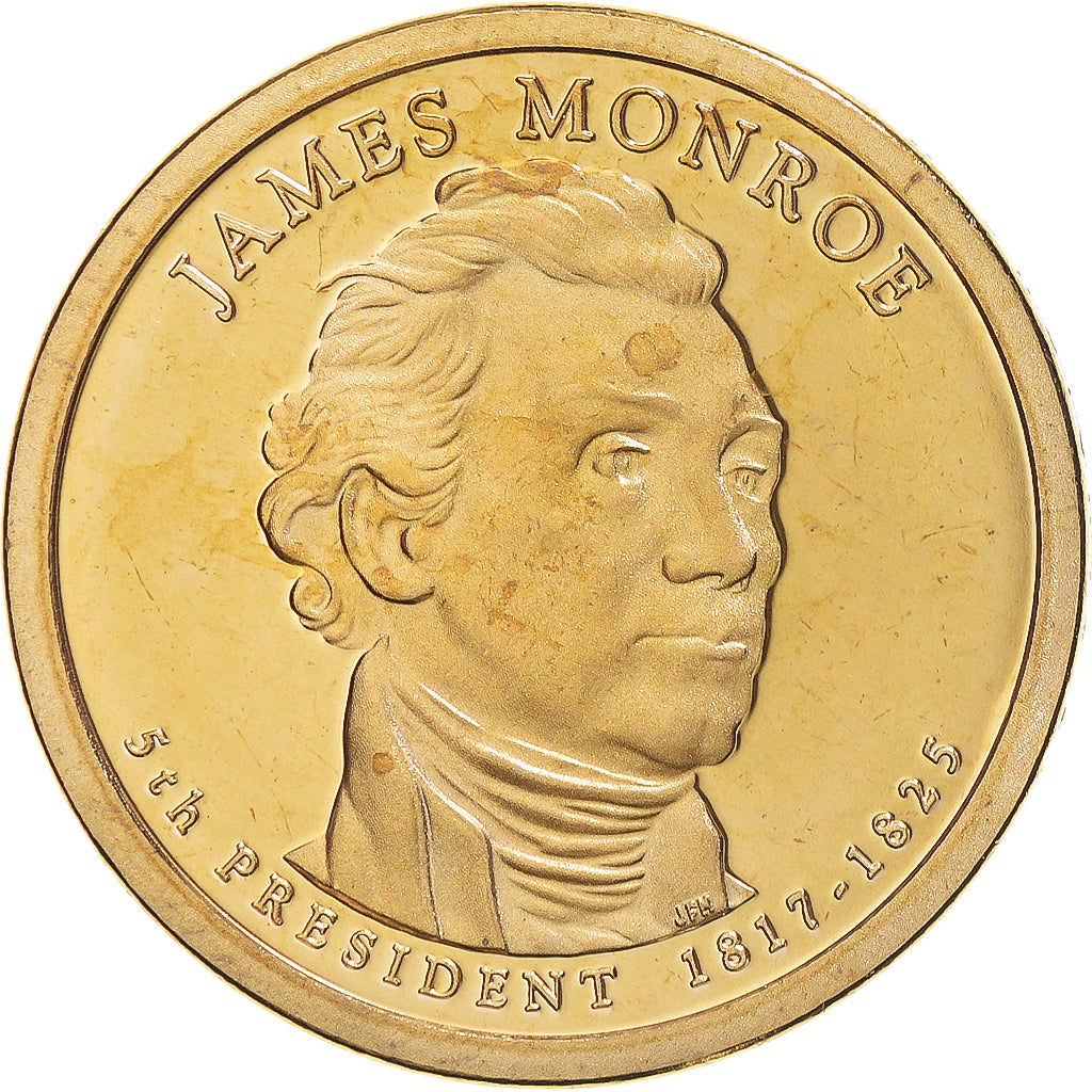 Moneta, Stati Uniti, James Monroe, Dollar, 2008, U.S. Mint, San Francisco