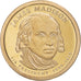 Moneda, Estados Unidos, James Madison, Dollar, 2007, U.S. Mint, San Francisco