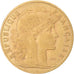 Moneda, Francia, Marianne, 10 Francs, 1906, Paris, MBC, Oro, KM:846