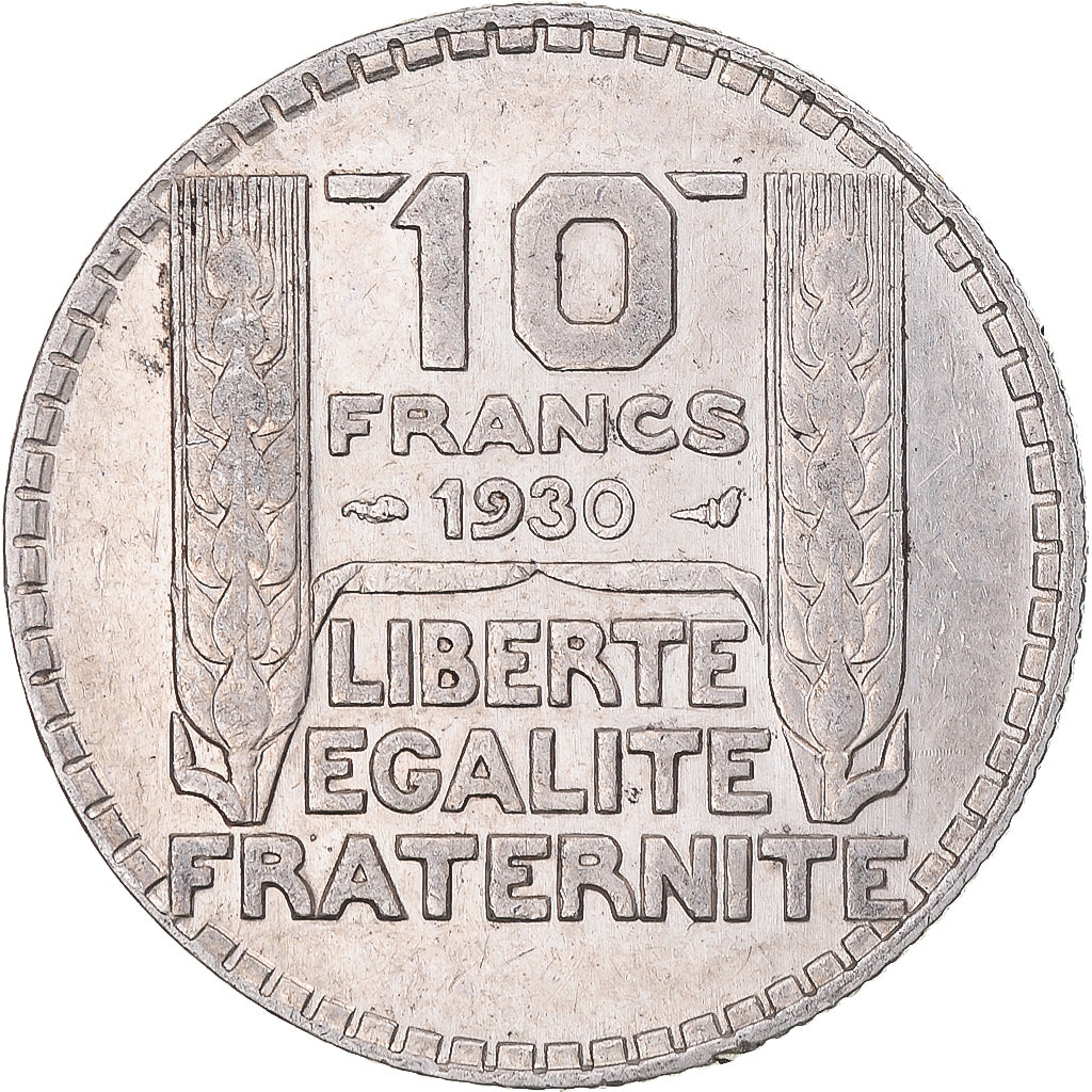 Moneta, Francia, Turin, 10 Francs, 1930, Paris, BB+, Argento, KM:878