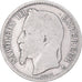 Moneta, Francja, Napoleon III, Franc, 1868, Paris, F(12-15), Srebro, KM:801.1