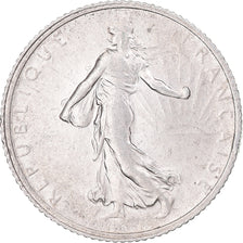 Monnaie, France, Semeuse, Franc, 1919, Paris, SUP, Argent, Gadoury:467, KM:844.1