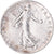Monnaie, France, Semeuse, 50 Centimes, 1917, Paris, SUP, Argent, Gadoury:420
