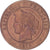 Munten, Frankrijk, Cérès, 10 Centimes, 1872, Paris, FR+, Bronzen, KM:815.1