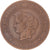 Moeda, França, Cérès, 5 Centimes, 1877, Paris, VF(30-35), Bronze, KM:821.1