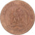 Moeda, França, Napoleon III, 10 Centimes, 1864, Strasbourg, VF(30-35), Bronze