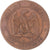 Moeda, França, Napoleon III, 10 Centimes, 1862, Paris, VF(30-35), Bronze