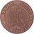 Moneda, Francia, Napoleon III, 10 Centimes, 1856, Bordeaux, BC+, Bronce