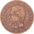 Moeda, França, Napoleon III, 5 Centimes, 1853, Strasbourg, VF(20-25), Bronze